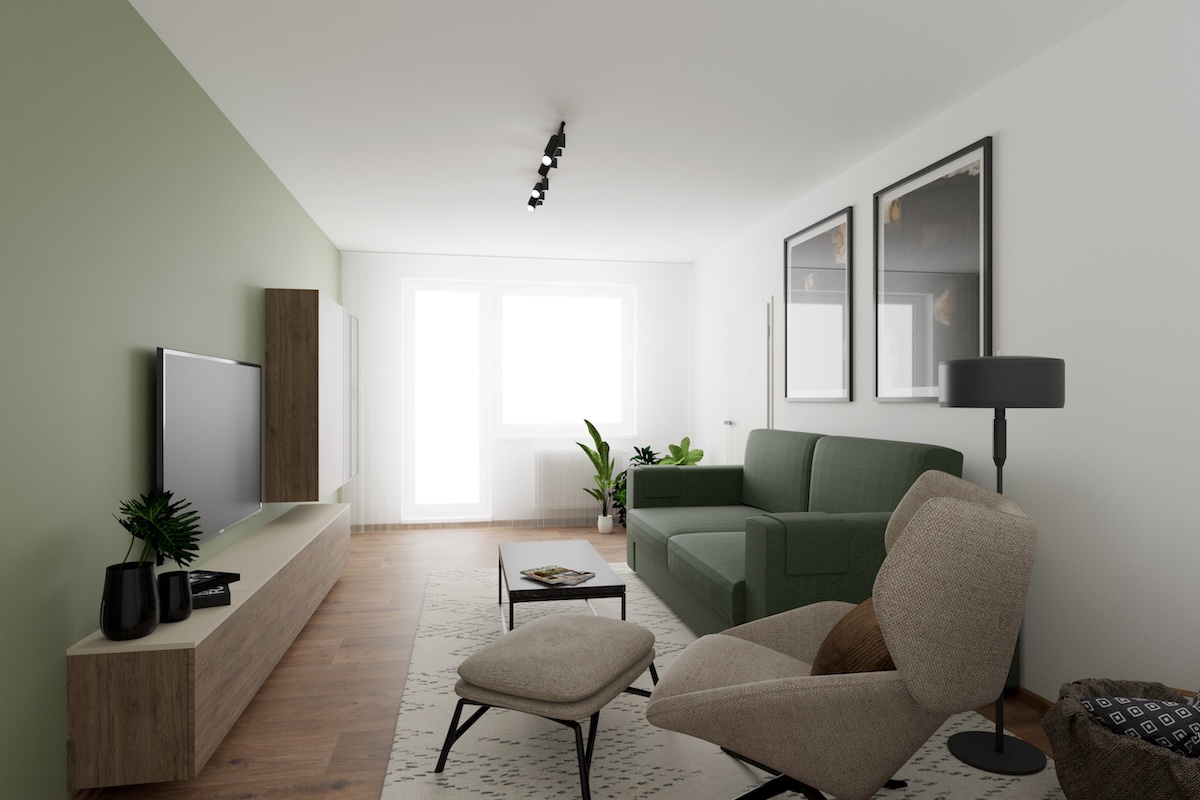 návrh interiéru bytu