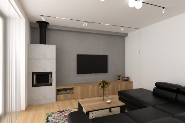 Návrh interiéru rodinného domu